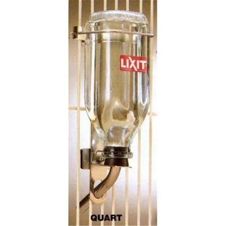 LIXIT LIXIT 010LXT-GB16M Lixit Pet Waterer with Medium Tube - .44 in. diameter-   16 oz 010LXT-GB16M